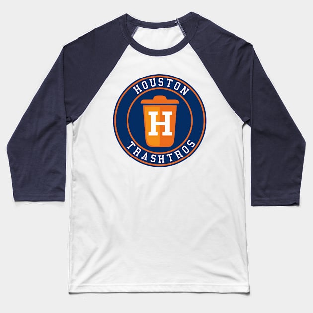 Houston Trashtros Baseball T-Shirt by deadright